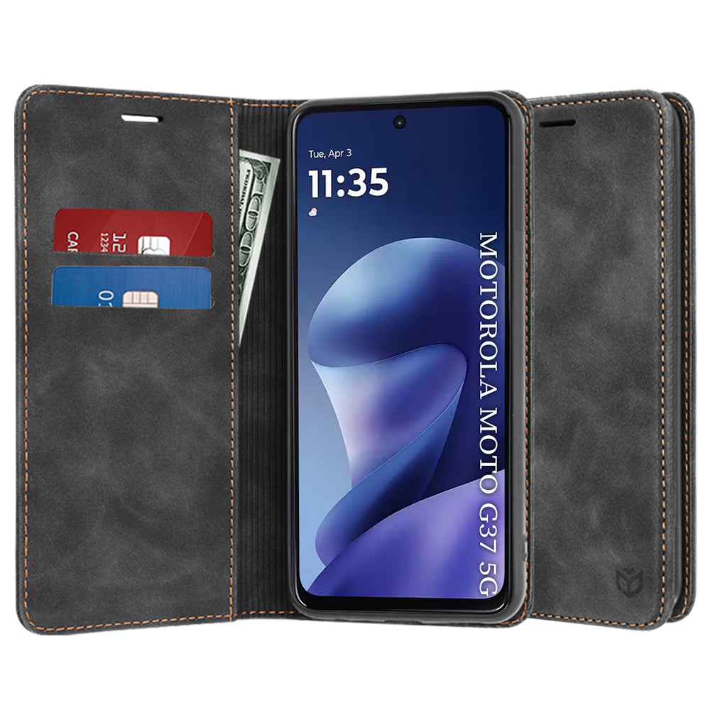 Case for Motorola Moto G47 / G37 Power / G37, Techsuit, Confy, Black