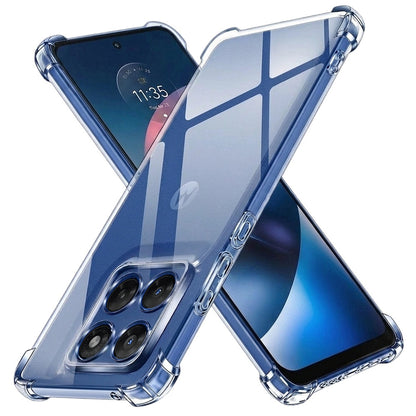Case for Motorola Moto G47 / G37 Power / G37, Techsuit, Shockproof Clear, Transparent