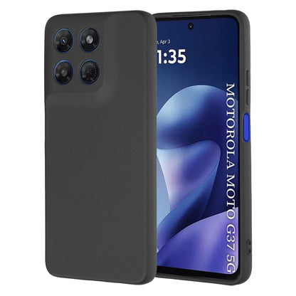 Case for Motorola Moto G47 / G37 Power / G37, Techsuit, SoftFlex, Black