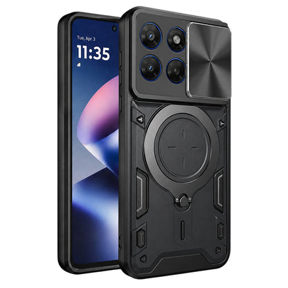 Case for Motorola Moto G47 / G37, Techsuit, CamGuard Pro, Black