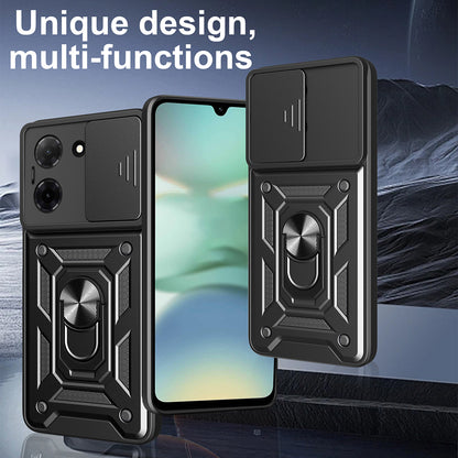 Case for Motorola Moto G47 / G37, Techsuit, CamShield, Black