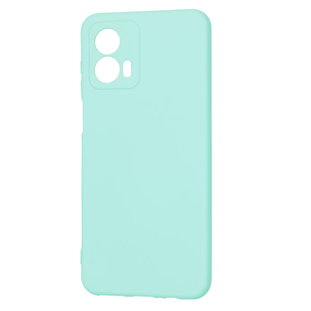 Case for Motorola Moto G53, Techsuit, SoftFlex, Turquoise