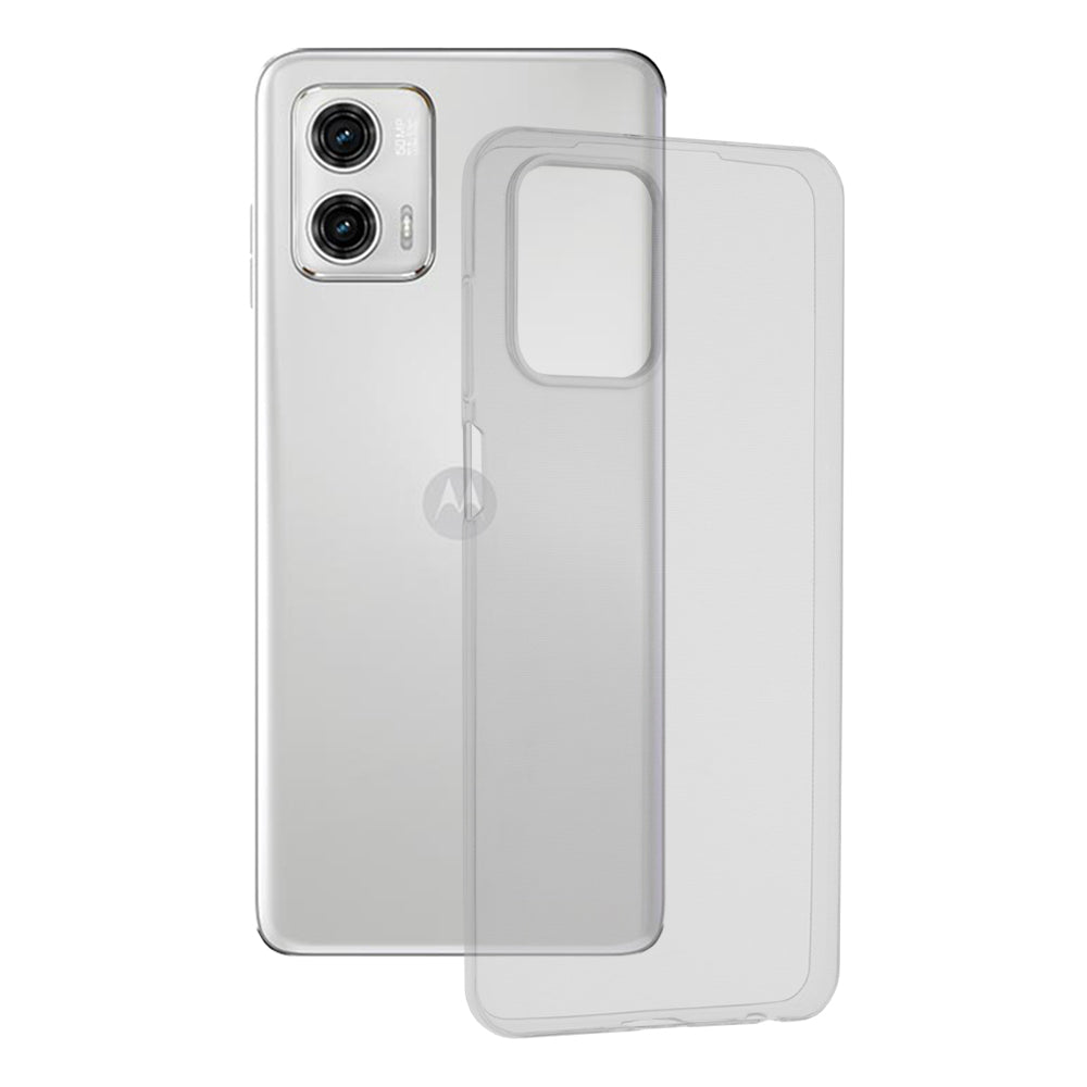 Case for Motorola Moto G73, Techsuit, Clear, Transparent