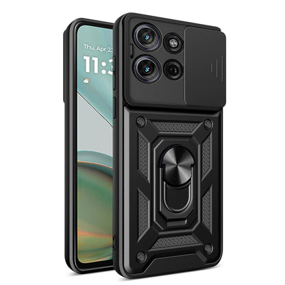 Case for Motorola Moto G75, Techsuit, CamShield, Black