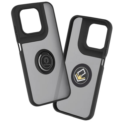 Case for Motorola Moto G77 / G67, Techsuit, Glinth, Black