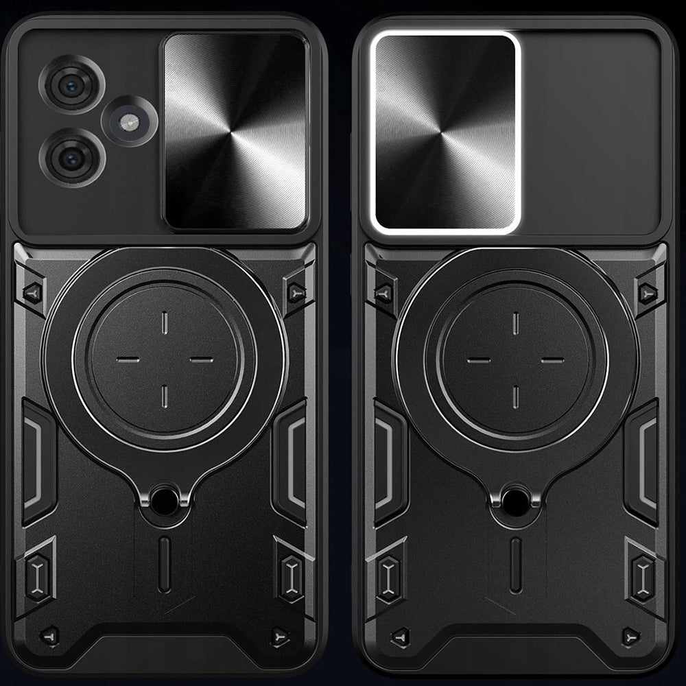 Case for Motorola Moto G86 Power, Techsuit, CamGuard Pro, Black