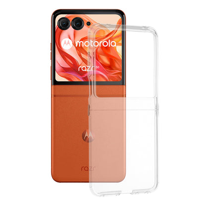 Case for Motorola Razr 60 / Razr 50, Techsuit, Clear, Transparent