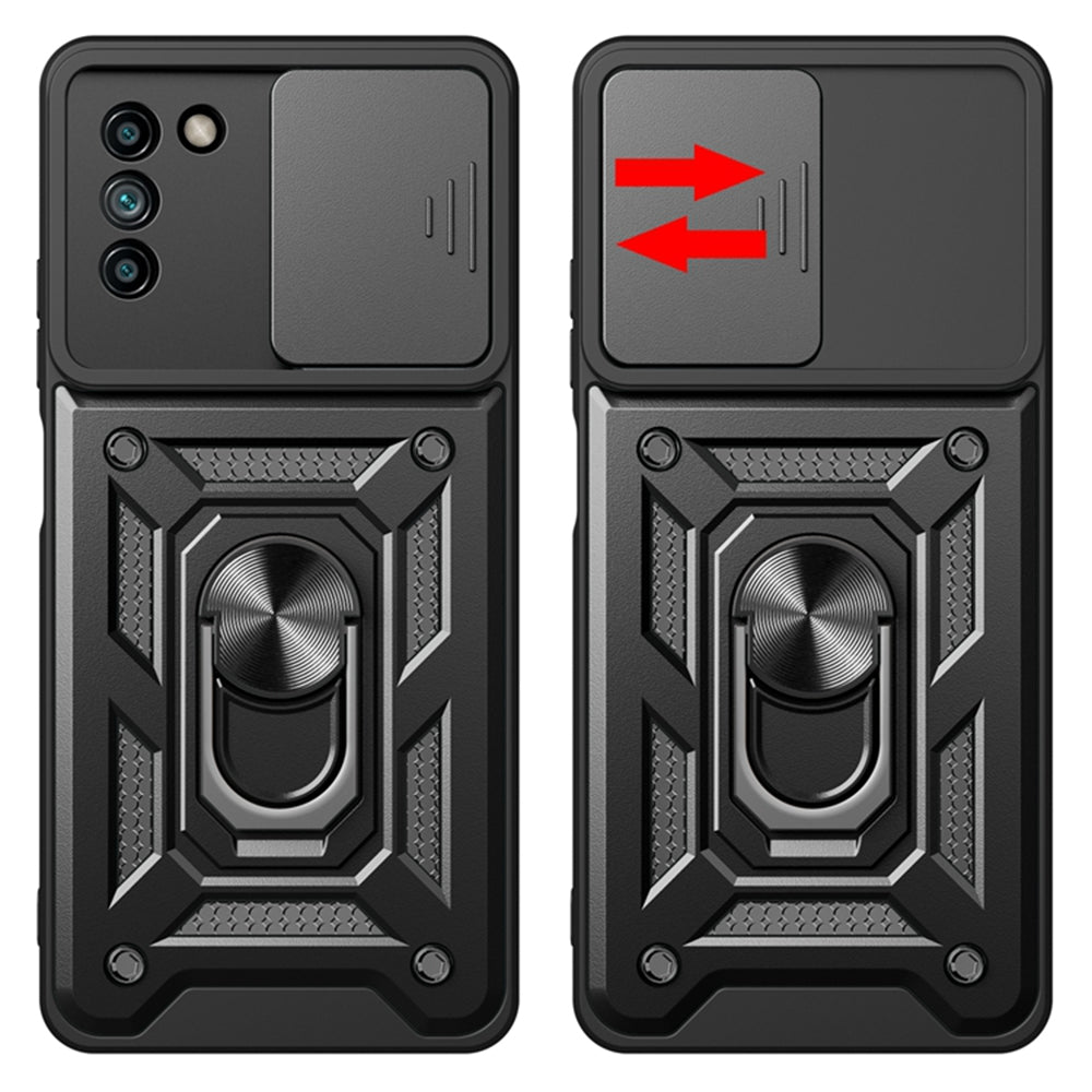 Case for Nokia G22, Techsuit, CamShield, Black