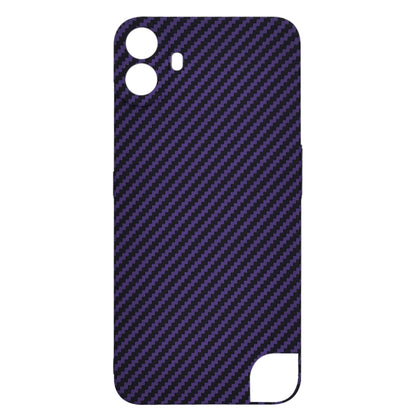 Case for Nothing CMF Phone 1, Techsuit, Carbonite FiberShell, Purple
