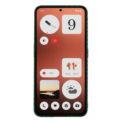 Case for Nothing CMF Phone 1, Techsuit, Carbonite FiberShell, Green