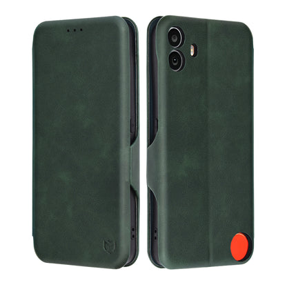 Case for Nothing CMF Phone 1, Techsuit, Safe Wallet Plus, Green