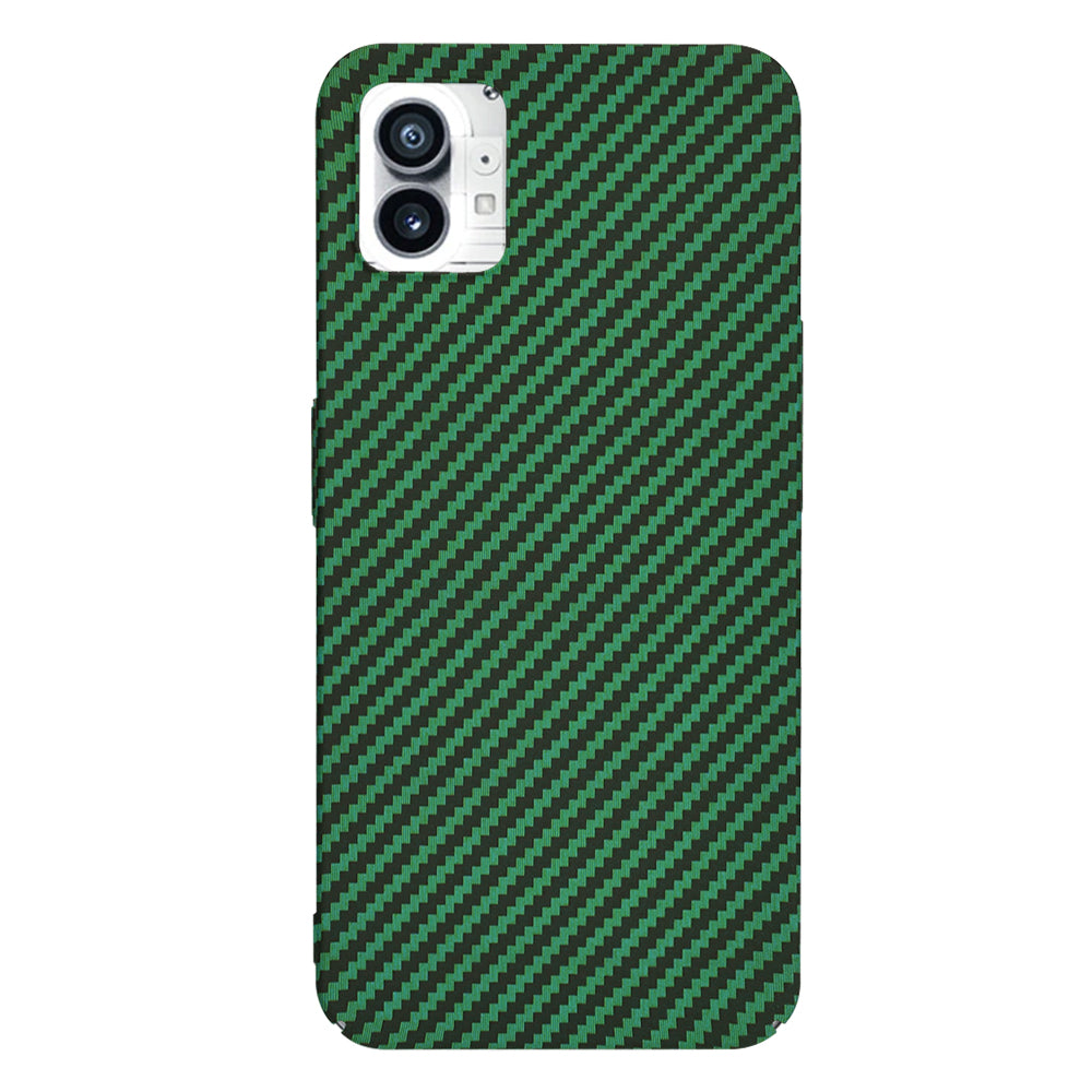 Case for Nothing Phone (1), Techsuit, Carbonite FiberShell, Green