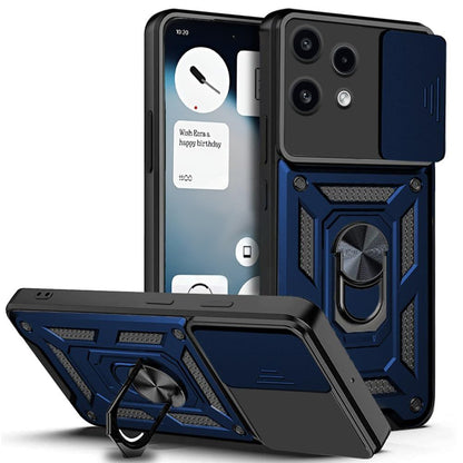 Case for Nothing Phone (3a) Lite, Techsuit, CamShield, Blue