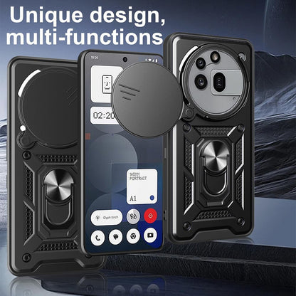 Case for Nothing Phone (3a) Pro, Techsuit, CamShield, Green