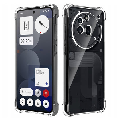 Case for Nothing Phone (3a) Pro, Techsuit, Shockproof Clear, Transparent