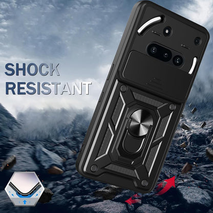 Case for Nothing Phone (3a), Techsuit, CamShield, Black