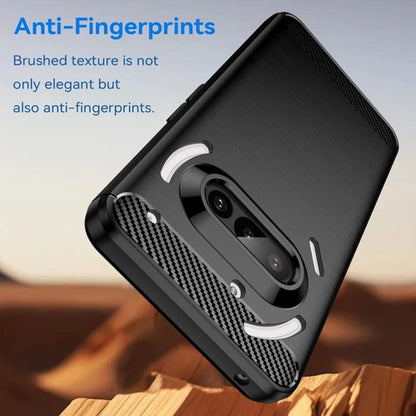 Case for Nothing Phone (3a), Techsuit, Carbon, Blue