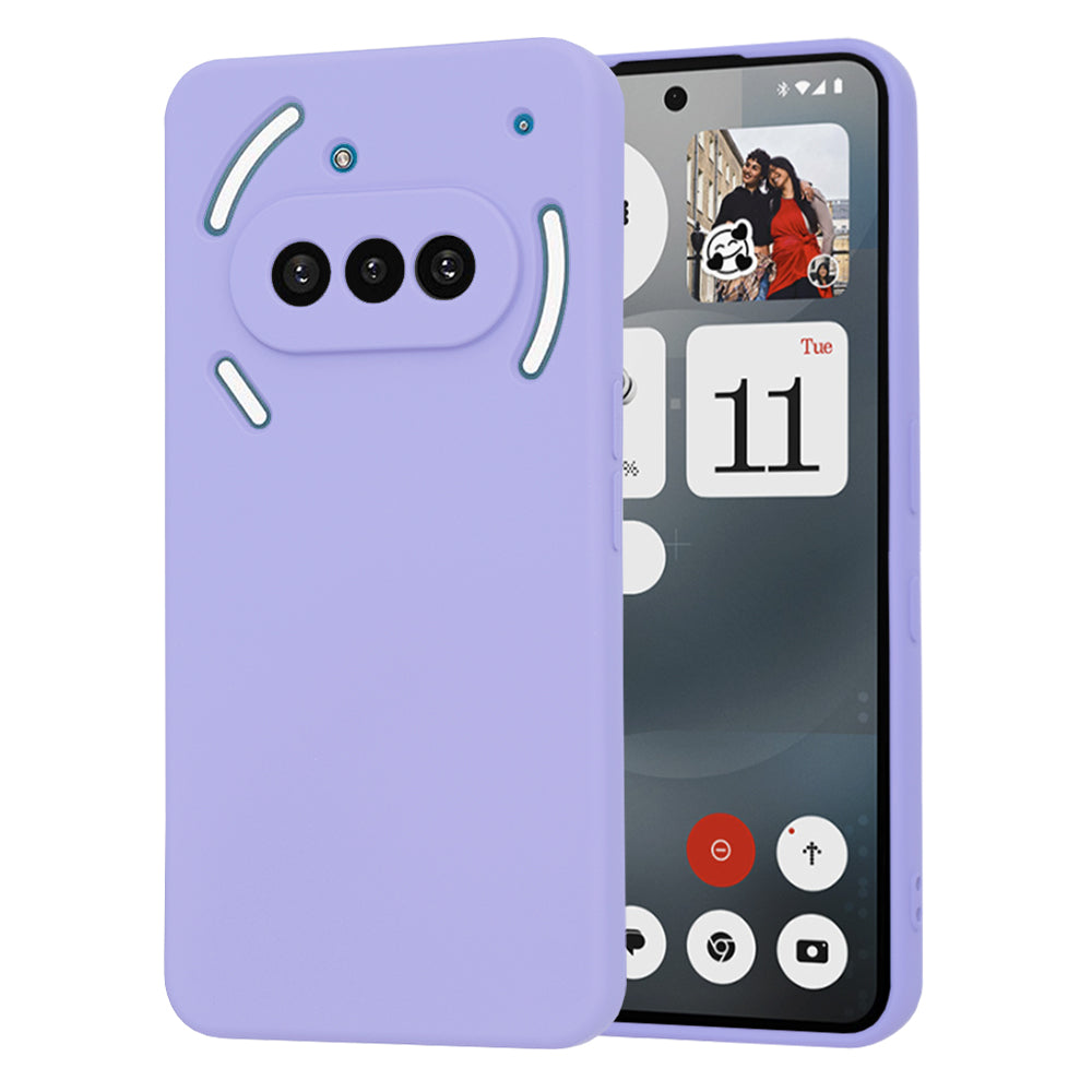 Case for Nothing Phone (3a), Techsuit, SoftFlex, Light Purple