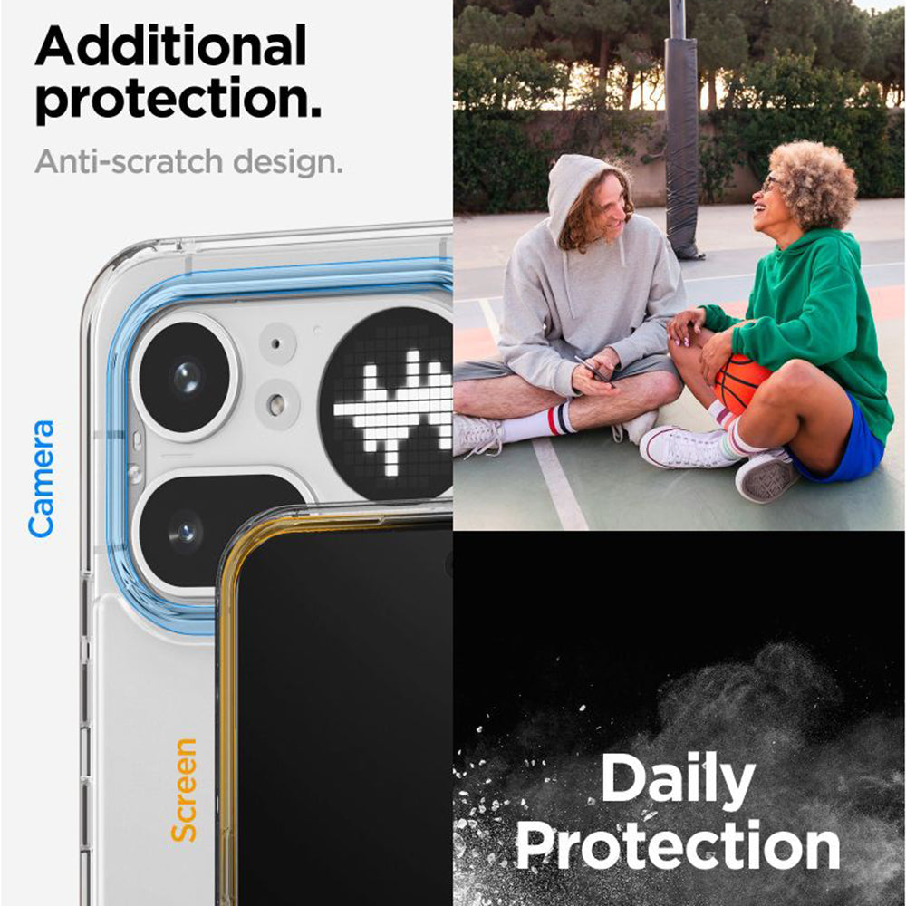 Case for Nothing Phone (4a) Pro, Spigen, Ultra Hybrid, Transparent ACS11632