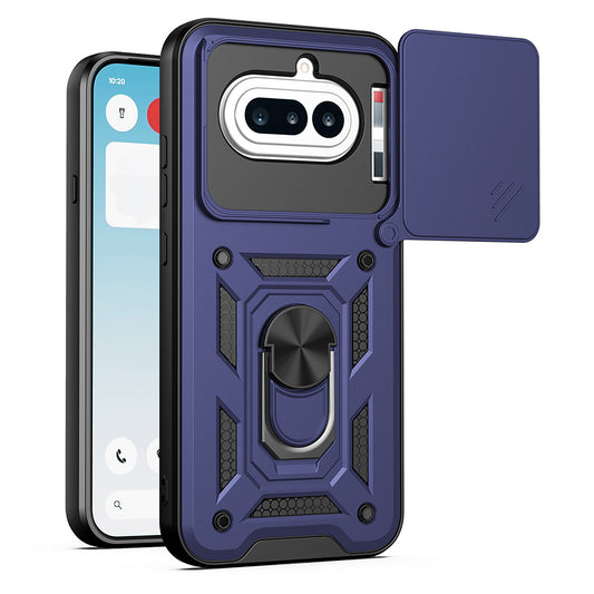 Case for Nothing Phone (4a), Techsuit, CamShield, Blue