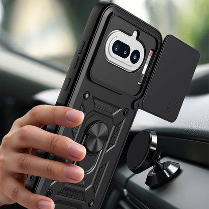 Case for Nothing Phone (4a), Techsuit, CamShield, Black