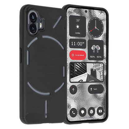 Case for Nothing Phone (2), Techsuit, Carbon, Black