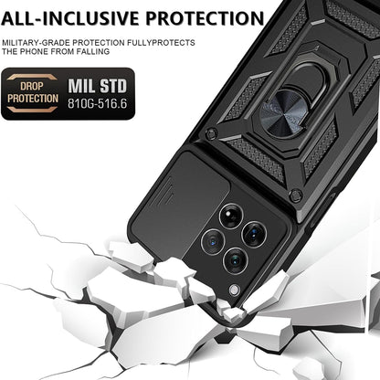 Case for OnePlus 12R, Techsuit, CamShield, Black