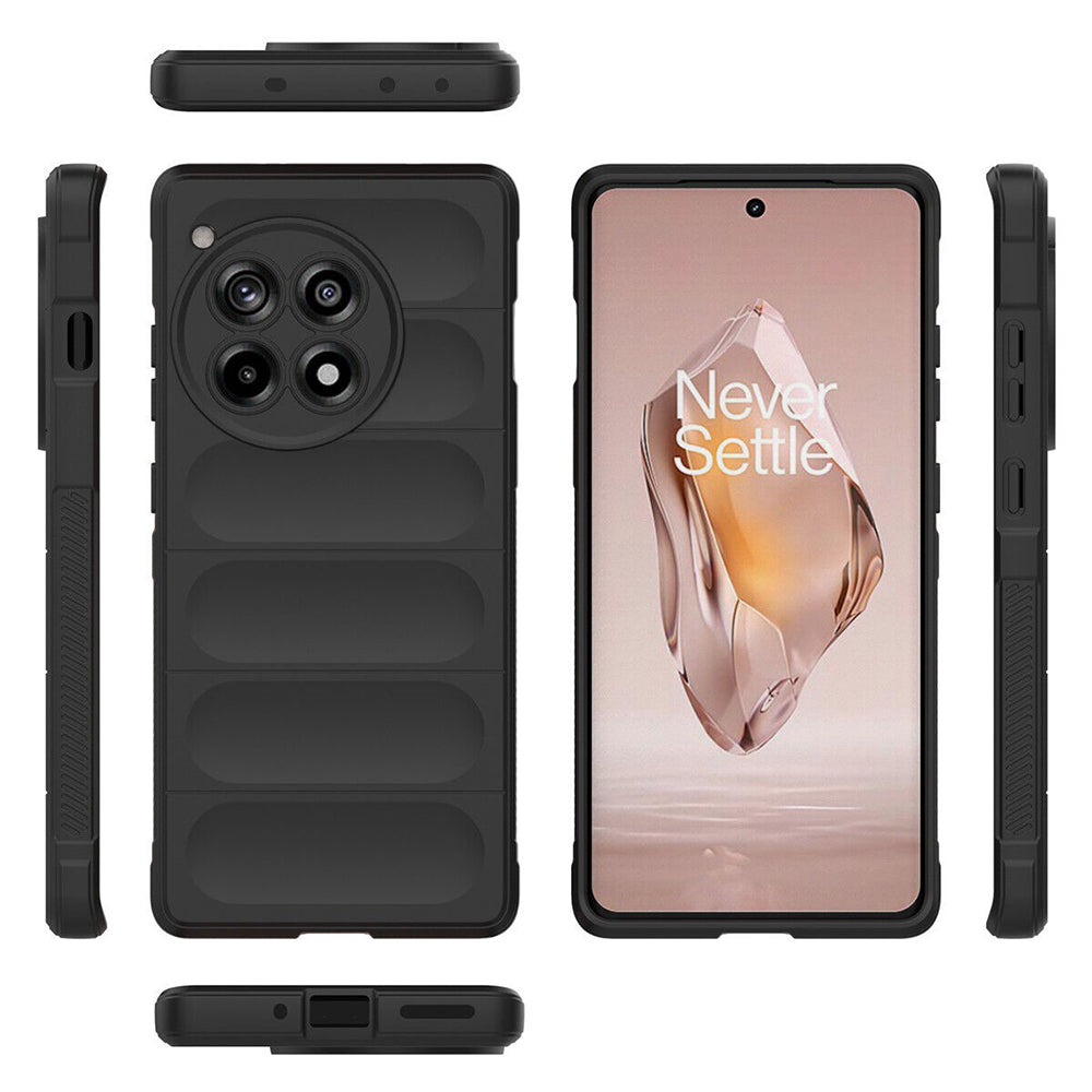 Case for OnePlus 12R, Techsuit, Magic Shield, Black