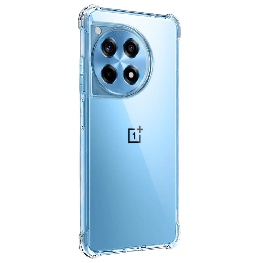 Case for OnePlus 12R, Techsuit, Shockproof Clear, Transparent