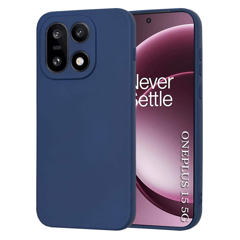 Case for OnePlus 15, Techsuit, SoftFlex, Navy Blue