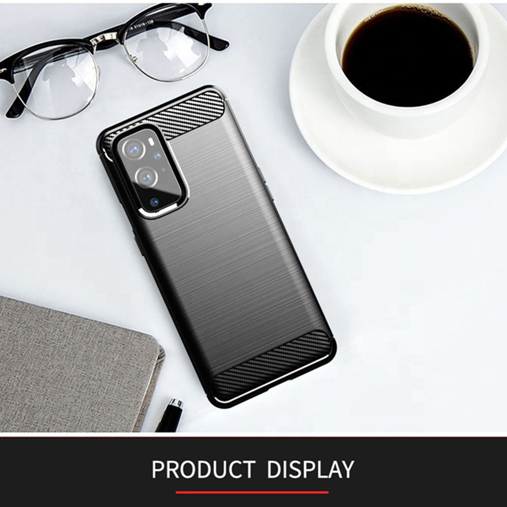 Case for OnePlus 9 Pro, Techsuit, Carbon, Black