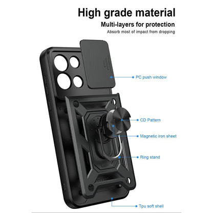 Case for OnePlus Nord 6, Techsuit, CamShield, Black