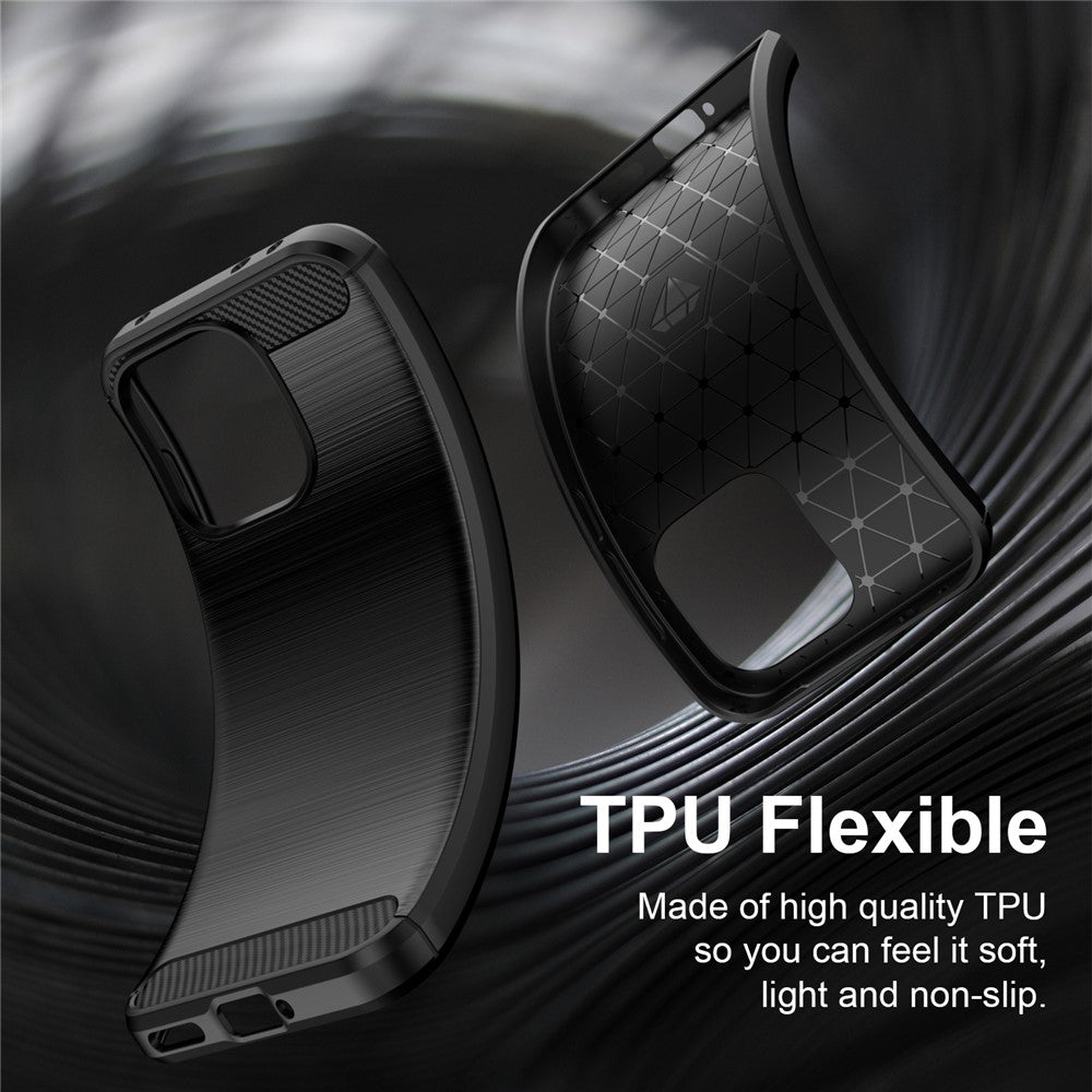 Case for OnePlus Nord 6, Techsuit, Carbon, Black