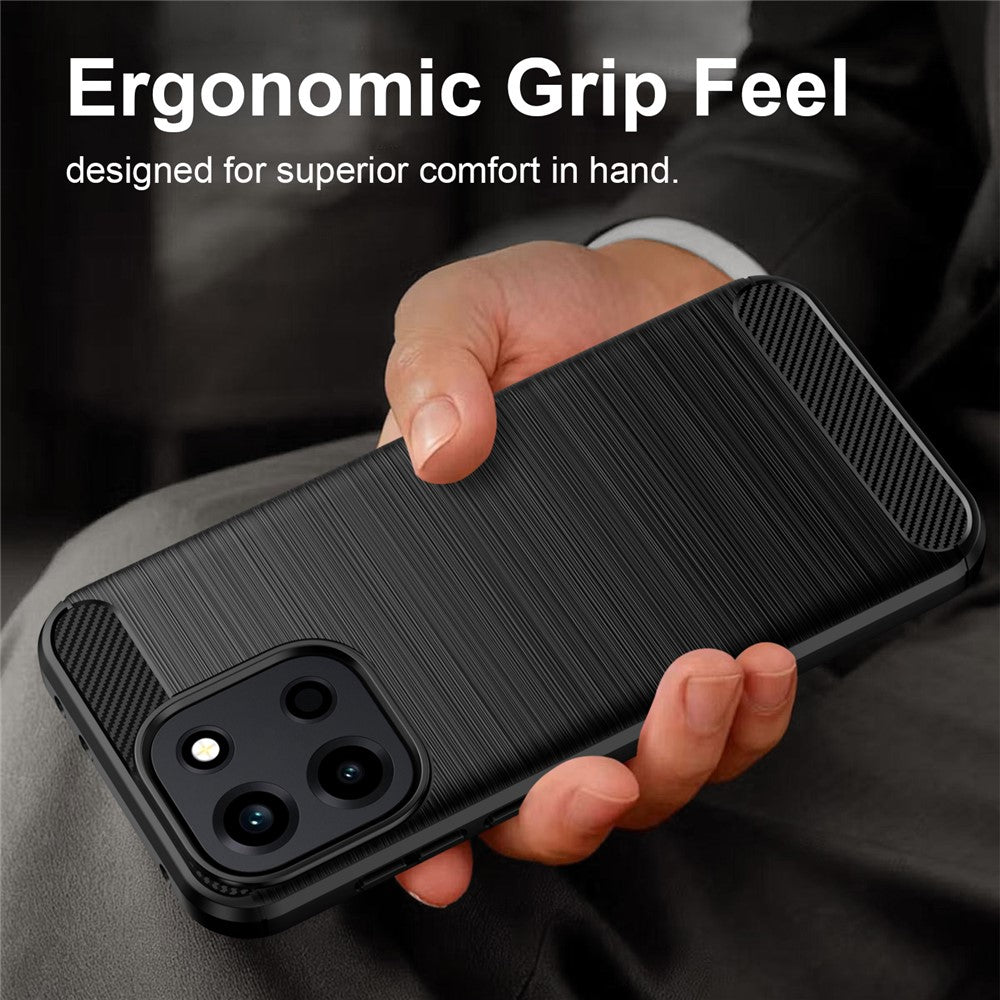 Case for OnePlus Nord 6, Techsuit, Carbon, Black