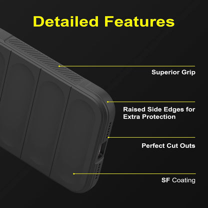 Case for OnePlus Nord 6, Techsuit, Magic Shield, Black