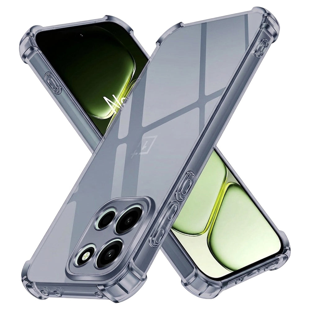 Case for OnePlus Nord 6, Techsuit, Shockproof Clear, Smoke