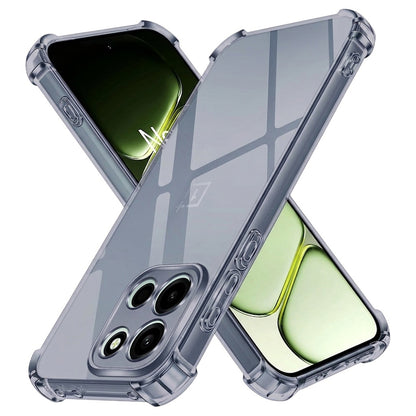 Case for OnePlus Nord 6, Techsuit, Shockproof Clear, Smoke
