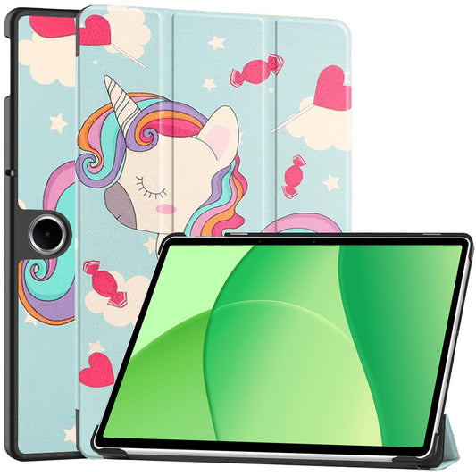 Case for OnePlus Pad Lite / Oppo Pad SE, Techsuit, FoldPro Unicorn, Multicolor
