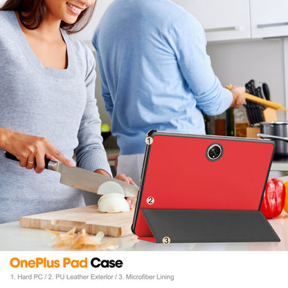 Case for OnePlus Pad, Techsuit, FoldPro, Red