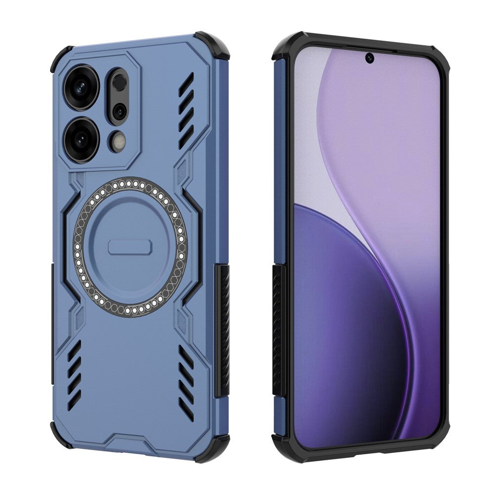 MagSafe Case for Oppo A6 Pro 5G / A6 Pro 4G, Techsuit, ArmorMag, Blue