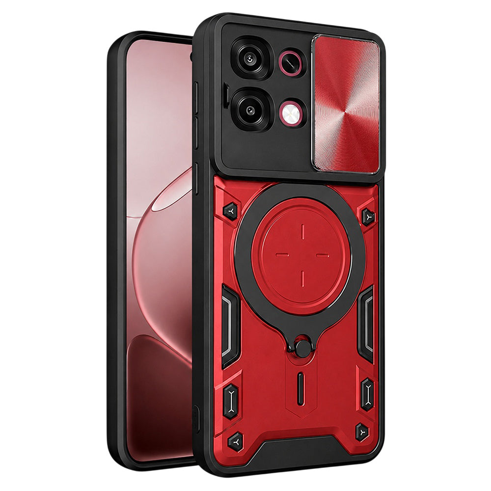 Case for Oppo A6 Pro 5G / A6 Pro 4G, Techsuit, CamGuard Pro, Red