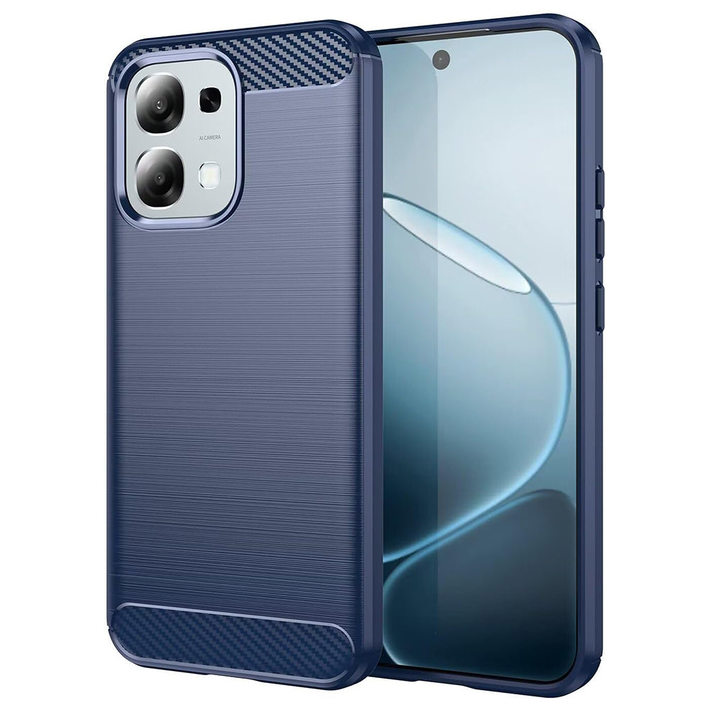Case for Oppo A6 Pro 5G / A6 Pro 4G, Techsuit, Carbon, Blue