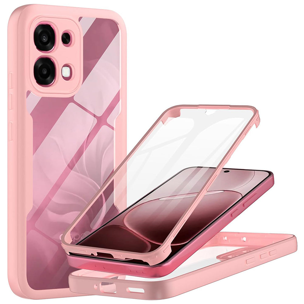 Case for Oppo A6 Pro 5G / A6 Pro 4G, Techsuit, ColorVerse 360, Pink