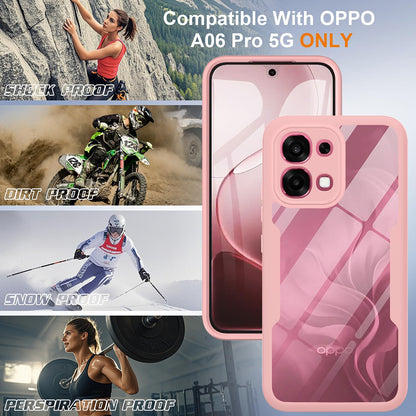 Case for Oppo A6 Pro 5G / A6 Pro 4G, Techsuit, ColorVerse 360, Pink