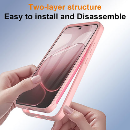 Case for Oppo A6 Pro 5G / A6 Pro 4G, Techsuit, ColorVerse 360, Pink