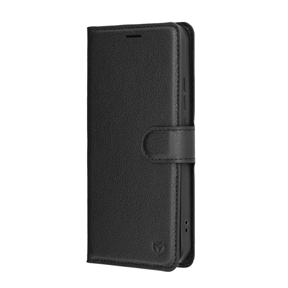 Case for Oppo A6 Pro 5G / A6 Pro 4G, Techsuit, Leather Folio, Black