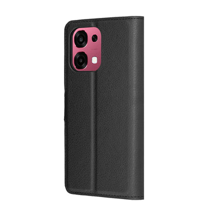 Case for Oppo A6 Pro 5G / A6 Pro 4G, Techsuit, Leather Folio, Black