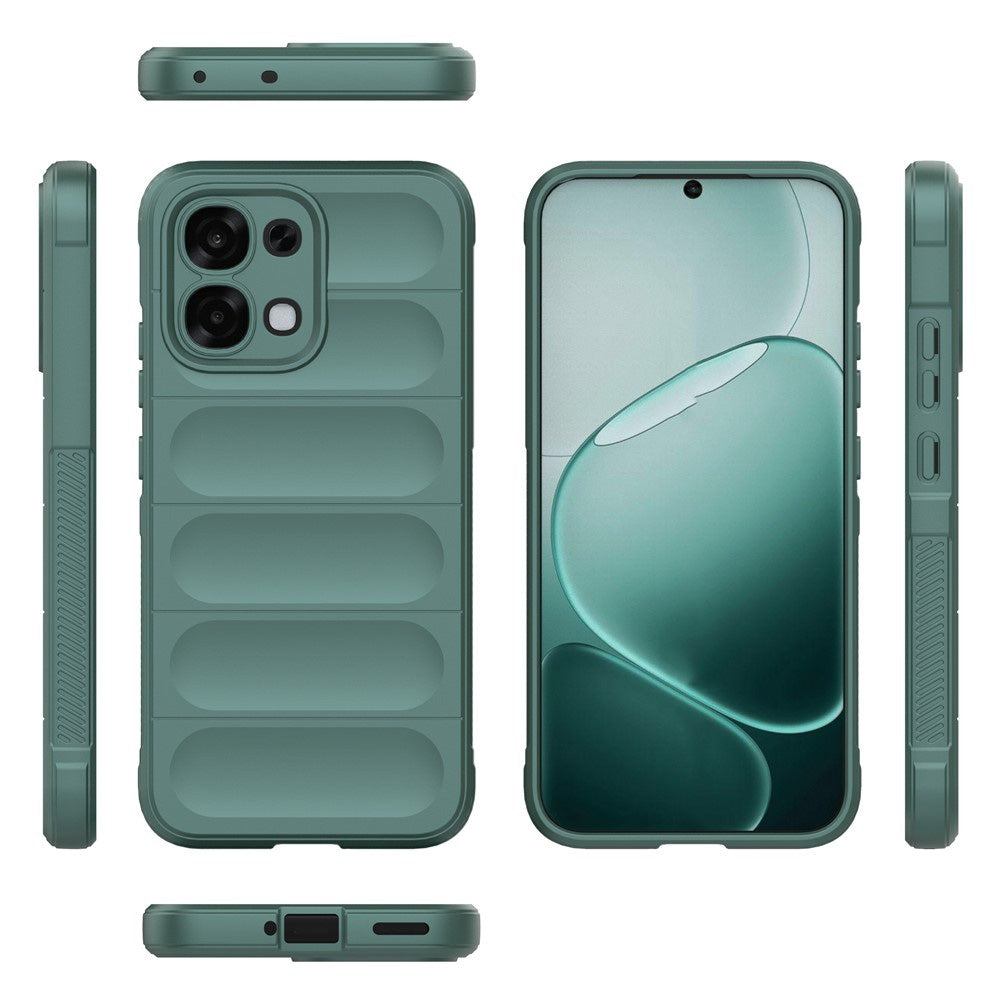 Case for Oppo A6 Pro 5G / A6 Pro 4G, Techsuit, Magic Shield, Green