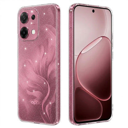 Case for Oppo A6 Pro 5G / A6 Pro 4G, Techsuit, SparkleSkin, Transparent
