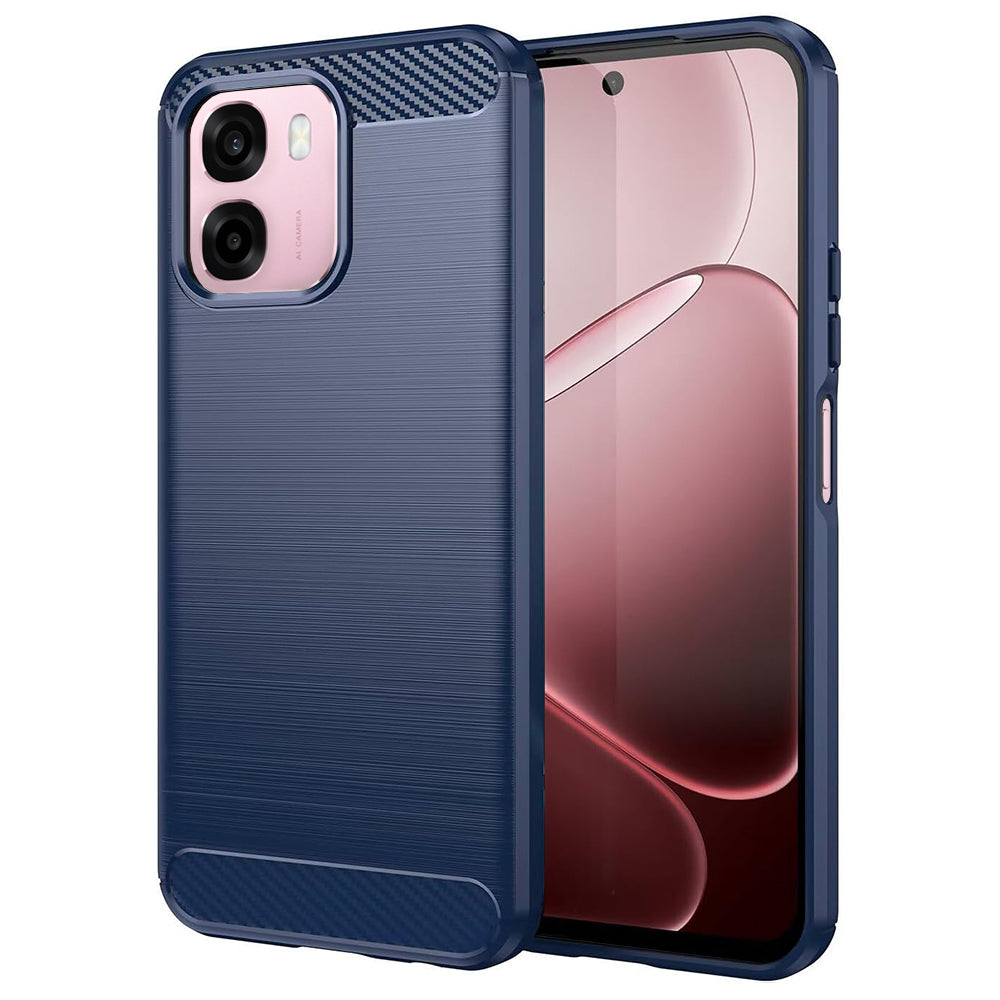 Case for Oppo A6k 4G / A6x 4G / A6x / A6 4G, Techsuit, Carbon, Blue